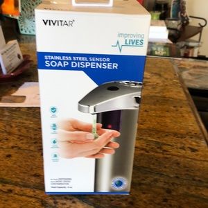 Vivitar  stainless steel sensor soap dispenser